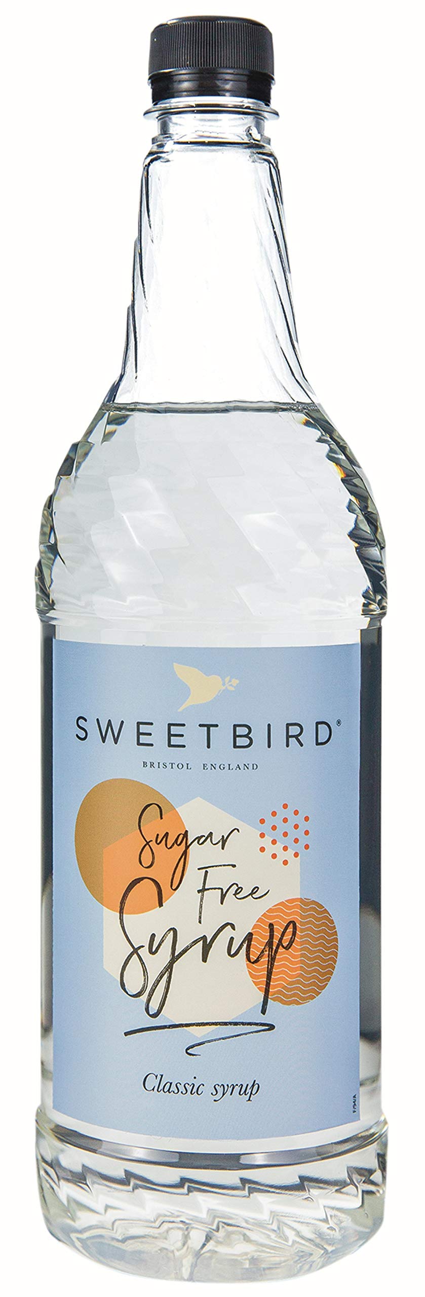 Sweetbird SUGAR FREE Unflavoured Syrup (1 litre) - Vegan Friendly