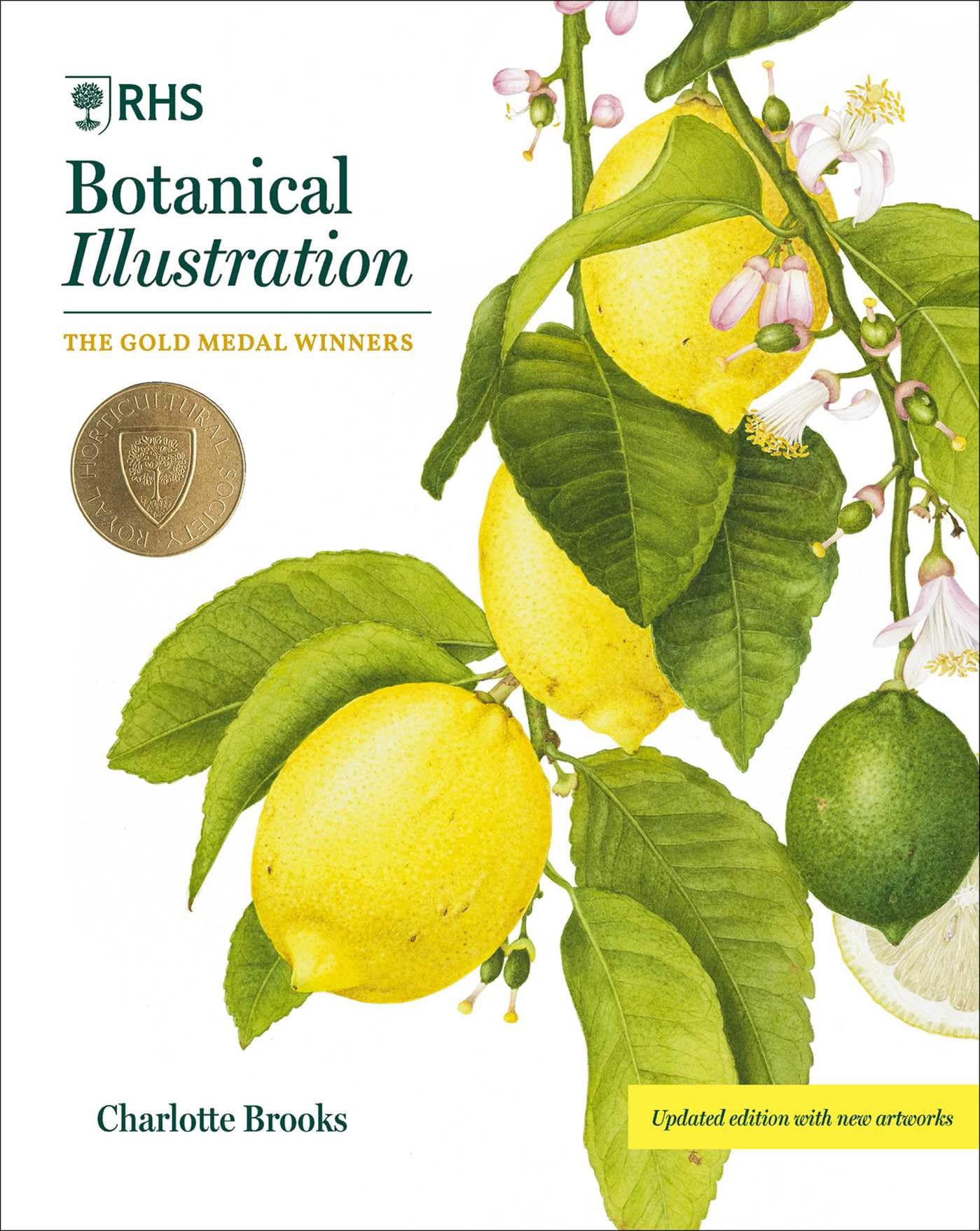 RHS Botanical Illustration: The Gold Medal Winners by Brooks, Brooks, New+-