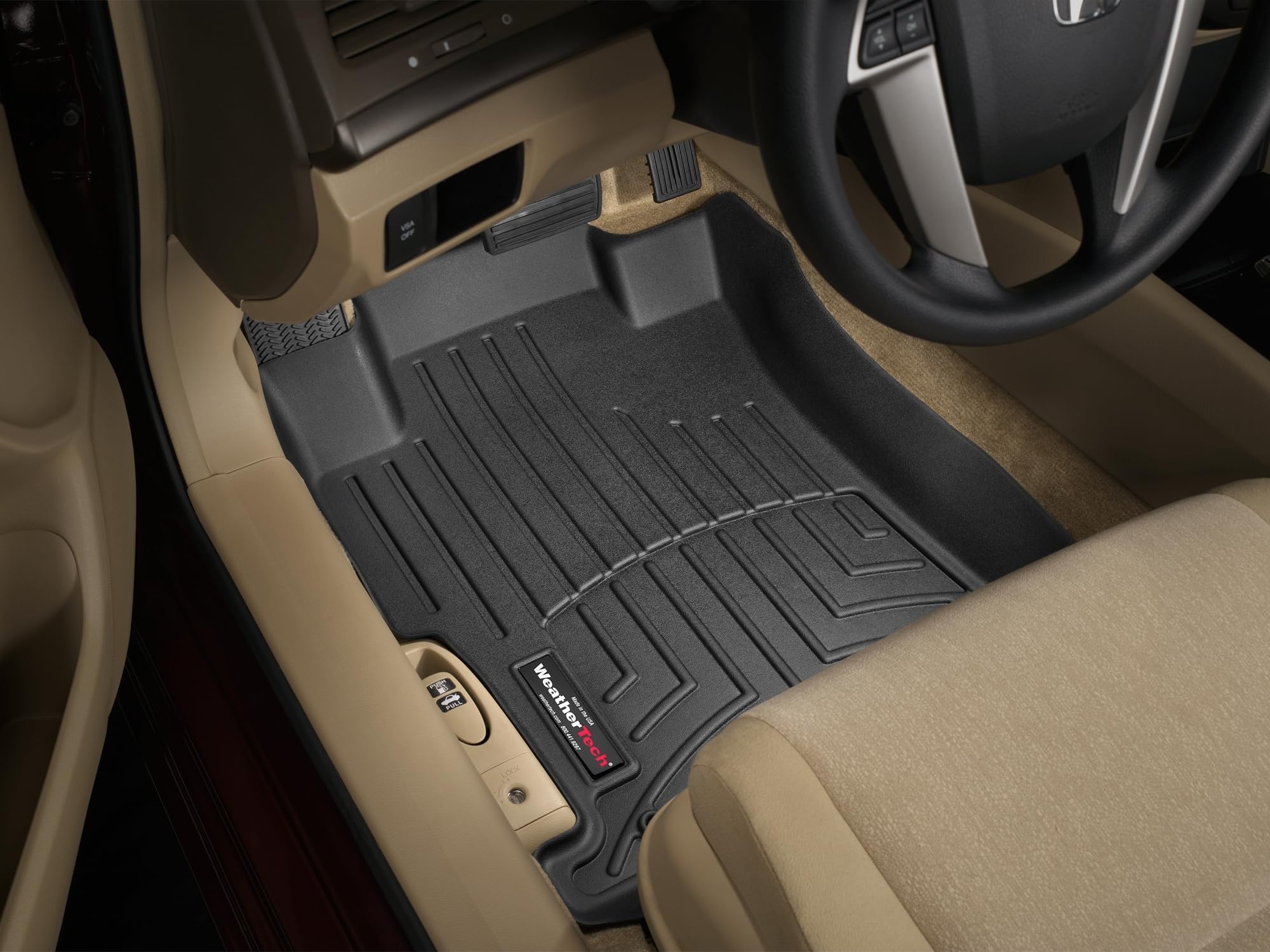 WeatherTech W473TN-W474TN - All Weather Floor Mats - Front and Rear - Tan