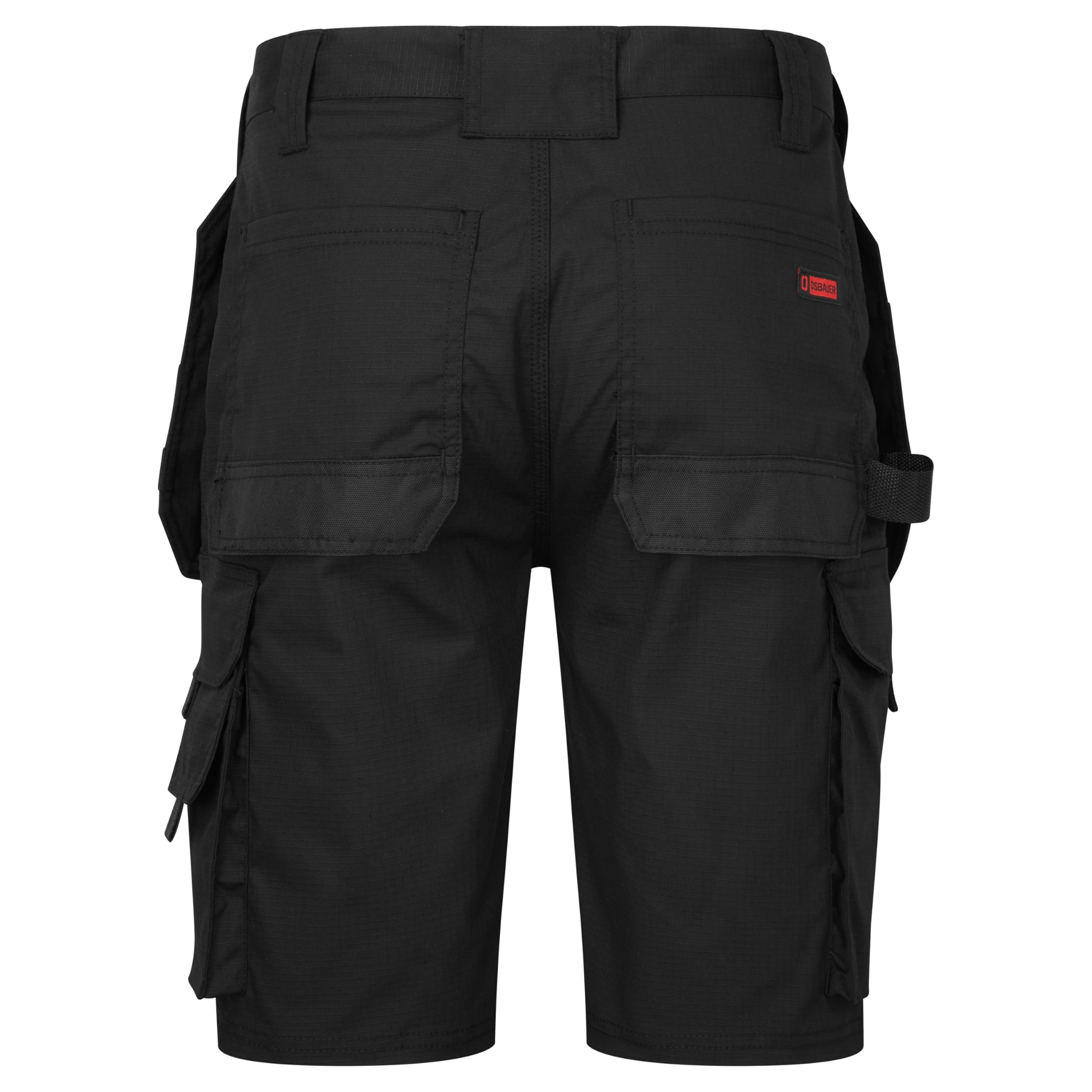 Short De Travail pour Homme – Coupe Étroite – Tissu Élastique Résistant A La Déchirure Holster Multi Poches Cordura Fermeture Éclair YKK Work Cargo - Bevel Pro
