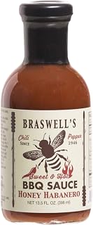 Braswell Sauce Barbeque Honey Habanero, 13.5 oz