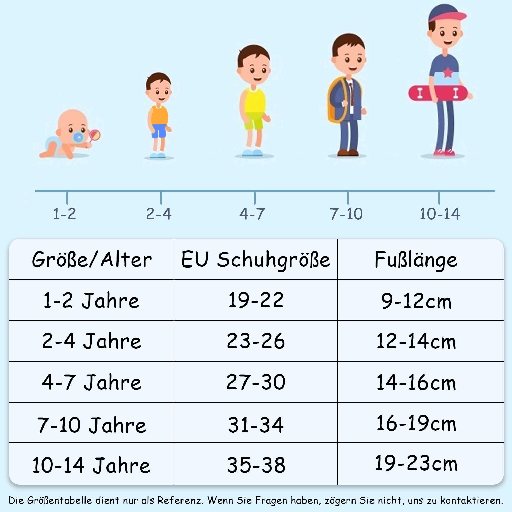 GENTABY Calzini da bambino per scarpe da ginnastica per bambini, 25 paia di calzini per bambini neri grigi bianchi taglia 19-38 età (1-14 anni), Nero e grigio., 27-30