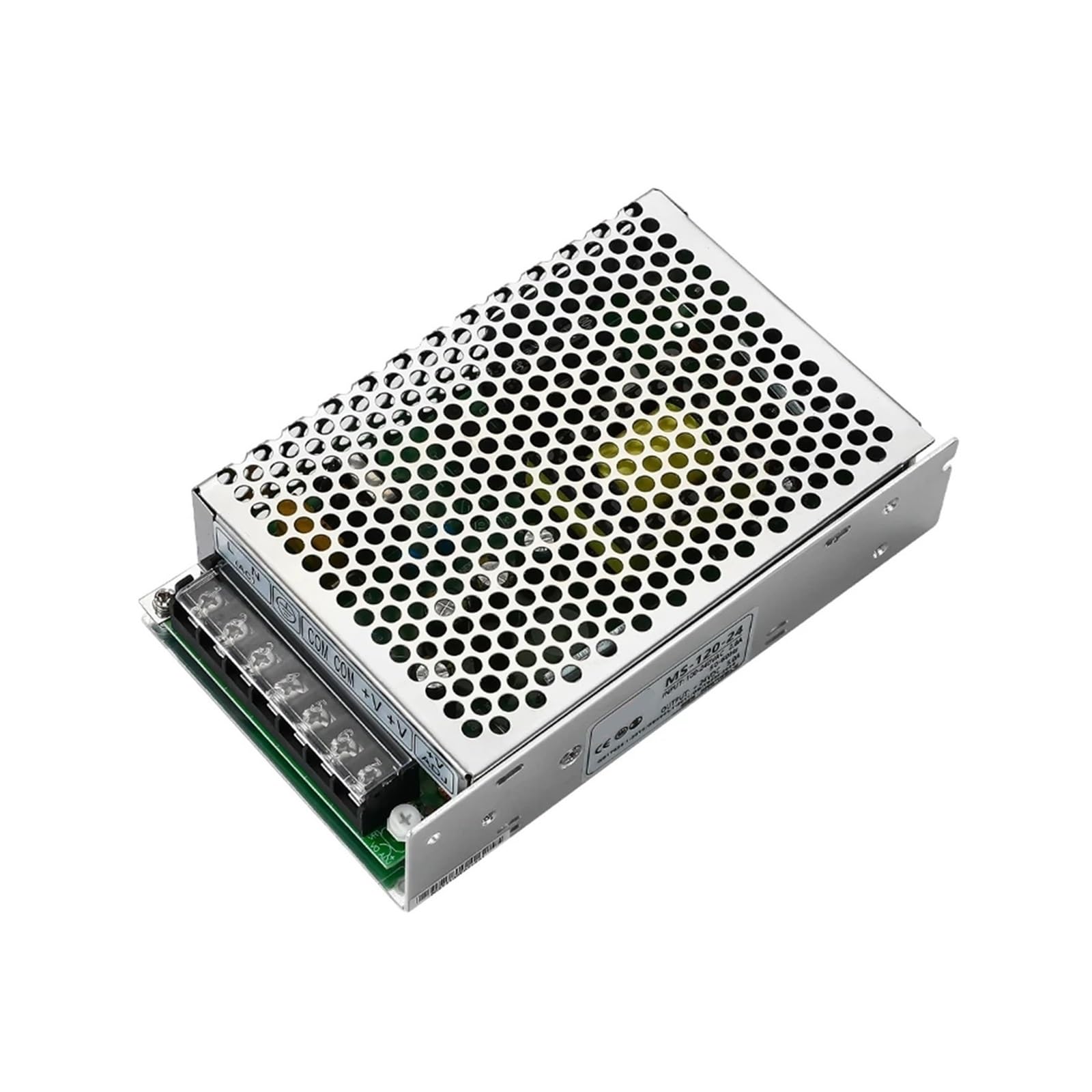Seria MS120 S120 zasilacz impulsowy 120 W 5 V 12 15 24 36 48 AC/DC, transformator z pojedynczym wyjściem (24V, MS-120W)