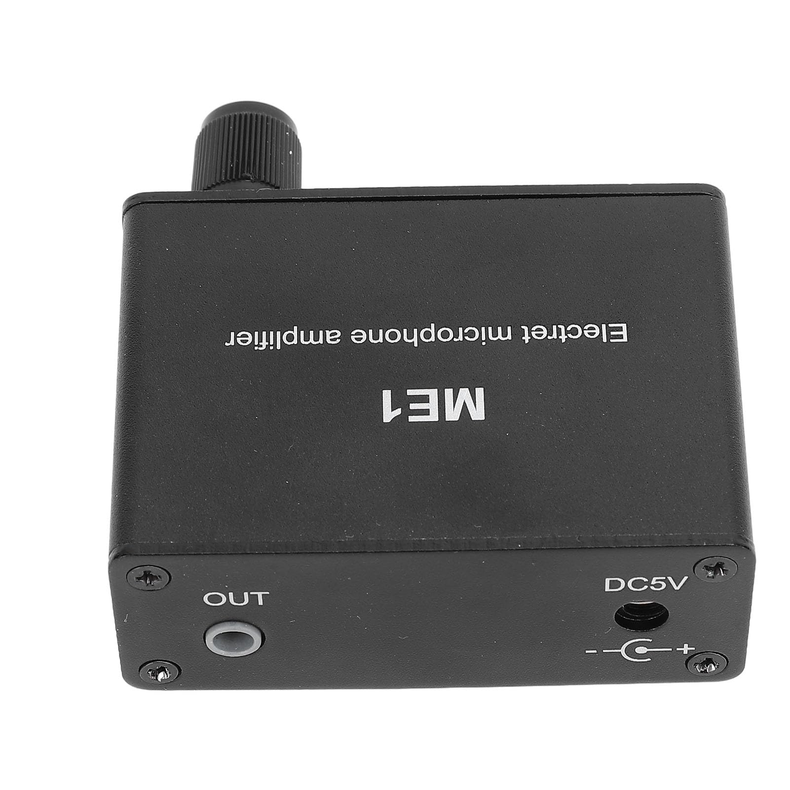 Ampli de Microphone à électret à Gain Réglable, Ampli de Microphone à électret Réglable, Son à Condensateur pour Casque, Son et équipement d'enregistrement
