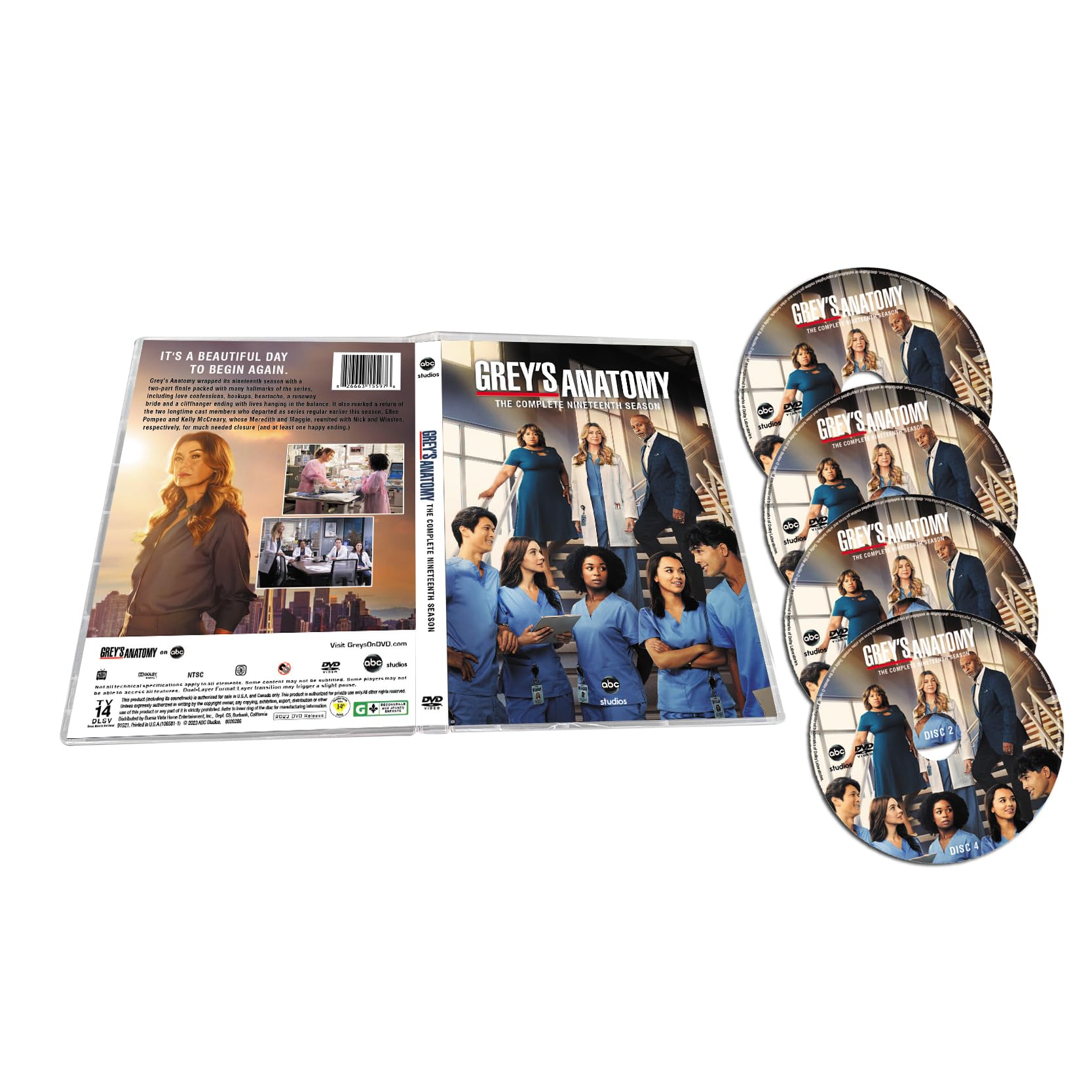 Greys Anatomy Season 19 Dvd Desertcart INDIA