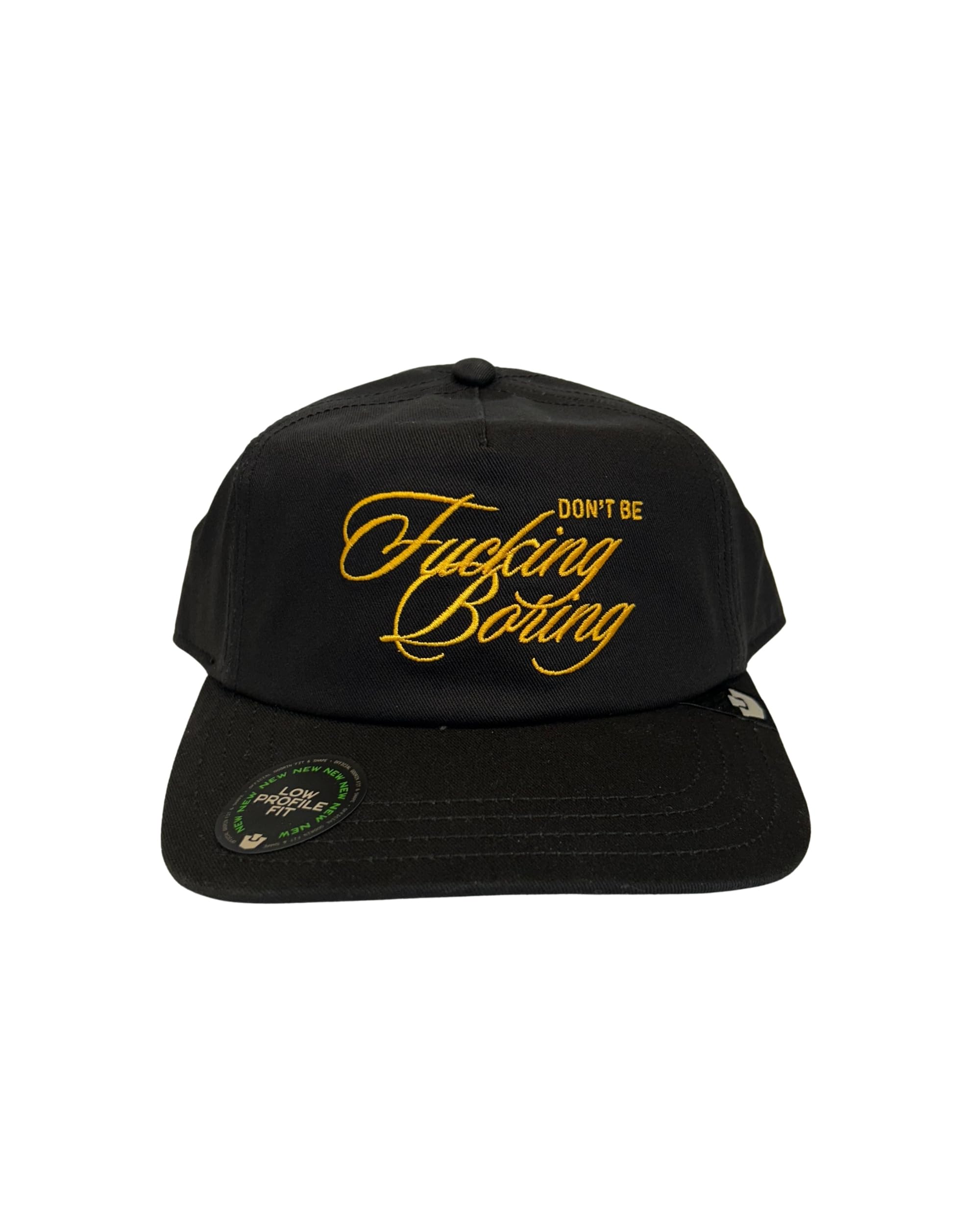 Goorin Bros. Cappello Don't Be Fucking Boring Trucker cap Misto Poliestere Nero Unisex