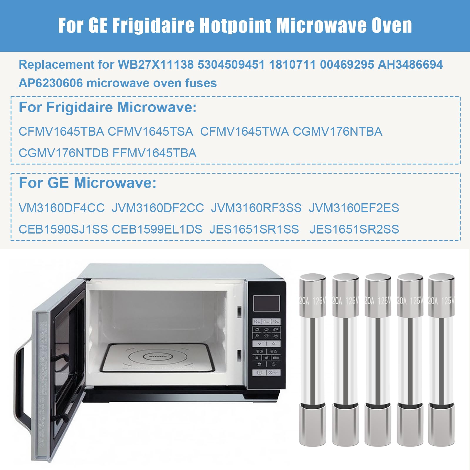 Amazon.com: 5304509451 Microwave Fuse for GE,Frigidaire