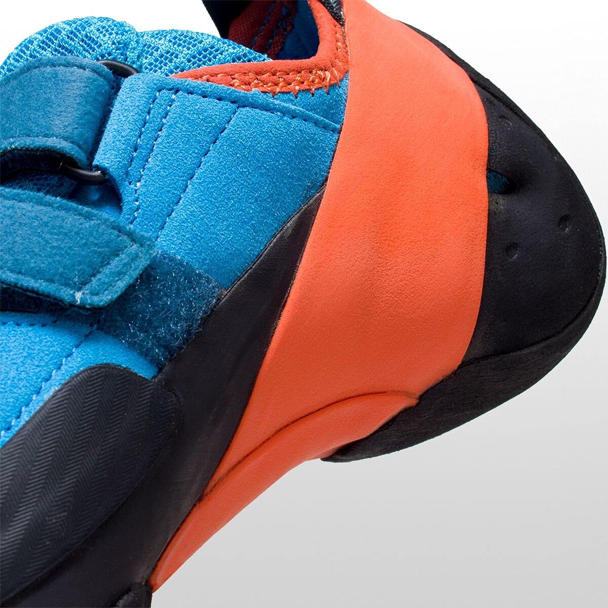 Men s Shaman Climbing Shoe BLUE ORANGE 4.5