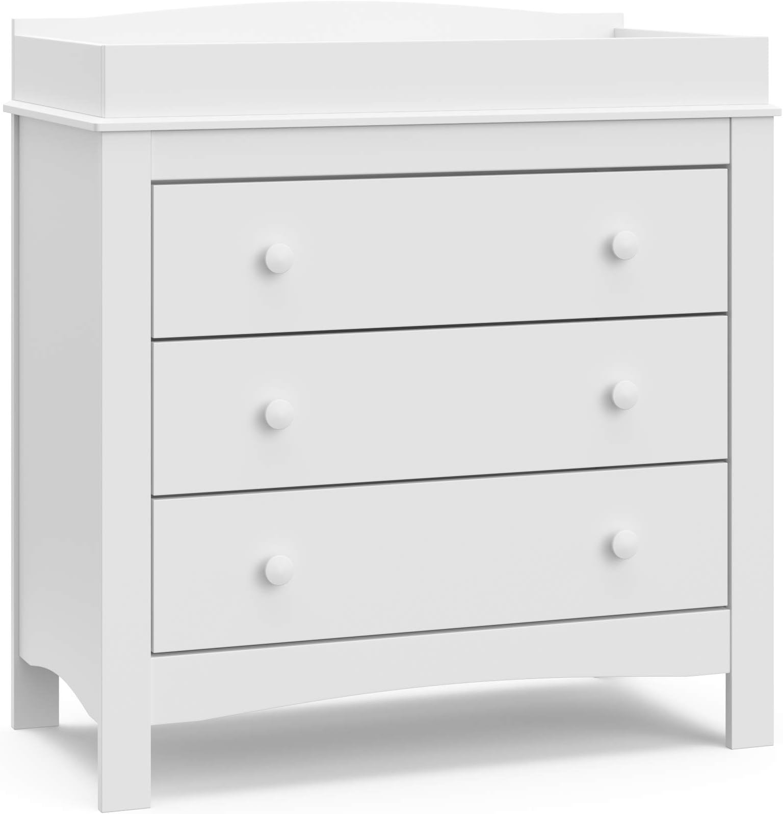 Graco Noah 3 Drawer Changing Table Dresser (White) – GREENGUARD Gold Certifie...