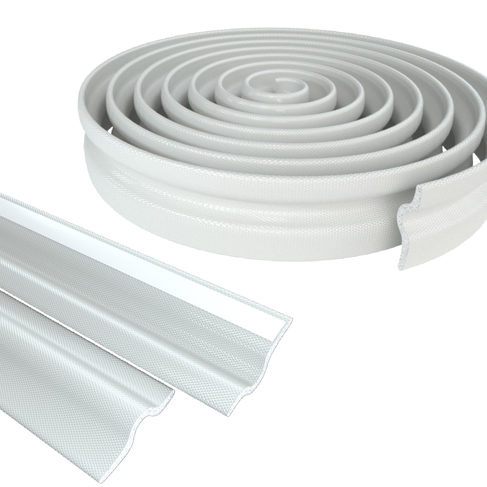 26FT Weather Stripping Door Seal Strip,Self-Adhesive Soundproofing PU Foam Weather Stripping for Windows and Doors Bottom and Gap Blocker,Window