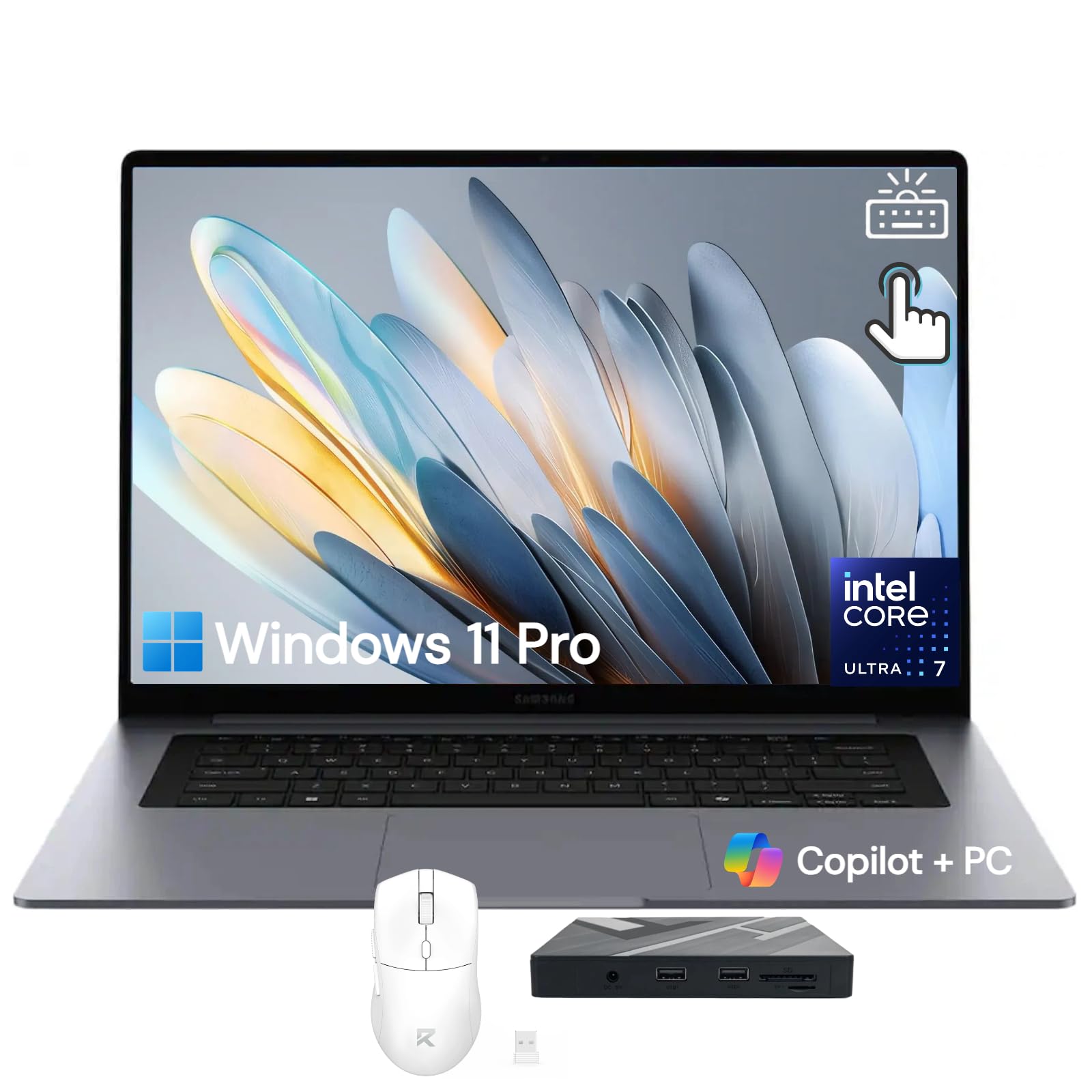 Samsung Galaxy Book6 2026 AI Business Laptop, 16" Touch Screen Copilot+ PC
