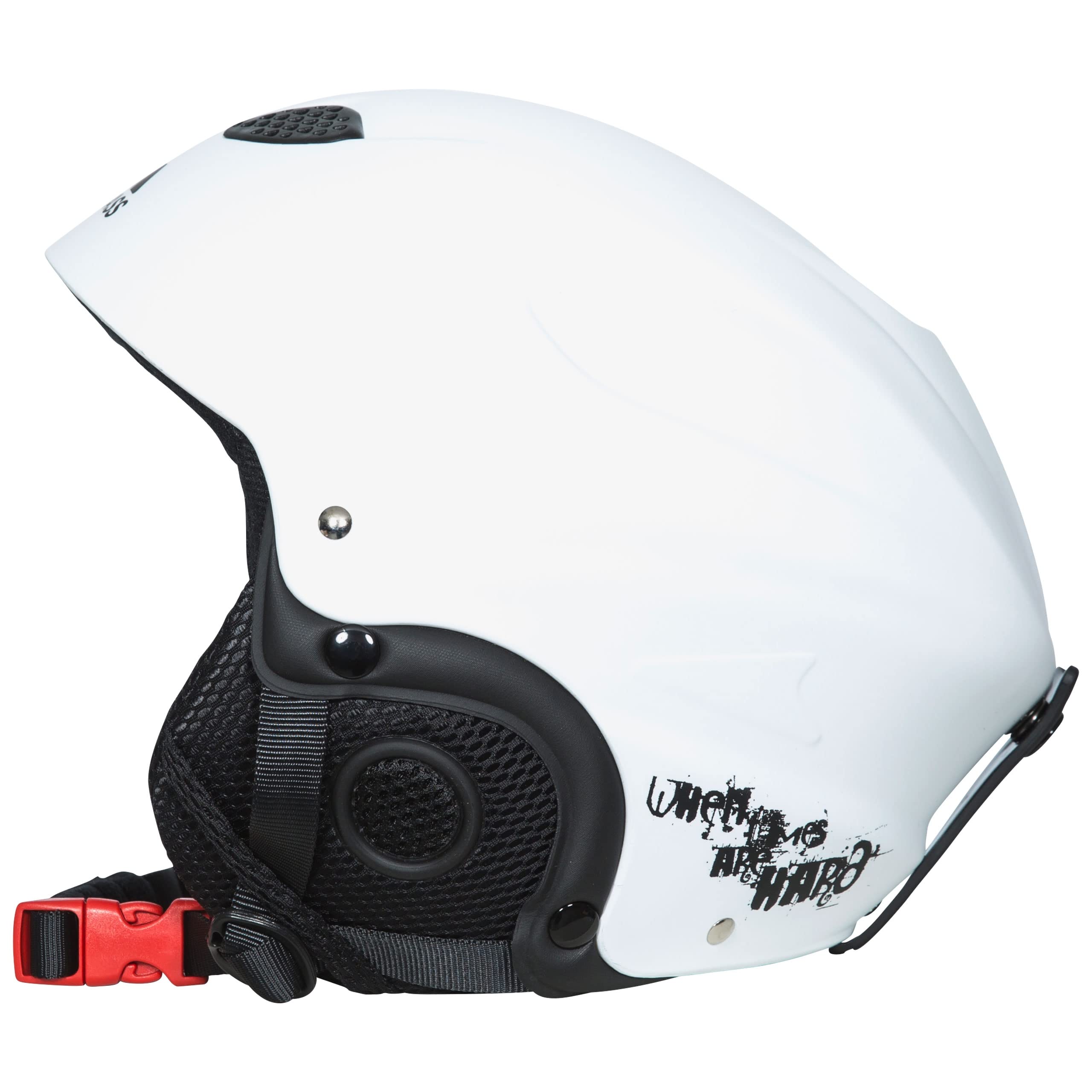 Trespass Skyhigh - Casco da Sci, Bianco
