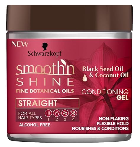 Smooth N Shine Straight Gel Acondicionador Frasco de 6 onzas (6.0 fl oz)