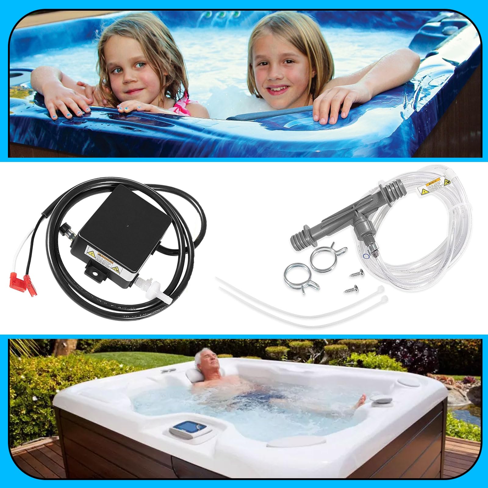 Amazon.com: 72602 Ozone Generator Replacement for Watkins Freshwater III Hot  Tub Spa Ozonator Unit Fits for Hot Spring Highlife/Tiger River/Solana/Limelight  Models : Patio, Lawn & Garden