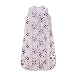 TADO MUSLIN Baby Sleep Sack 2-4 T Boys & Girls Wearable Blanket 100% Organic Cotton 0.5 TOG Toddler Sleep Sacks 2- Way Zipper X-Large Muslin Pink Bunny