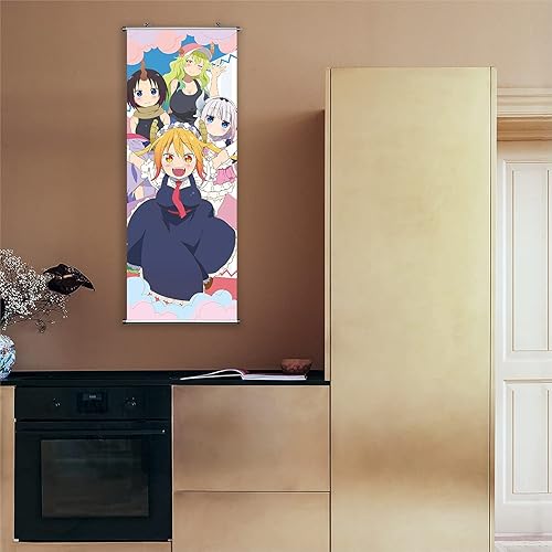 Miniatura 4 de CosInStyle Póster de pergamino de anime  Impresiones de tela 39.4 in x 15.7 in  Regalo de temática de anime premium y artístico  Manga japonesa