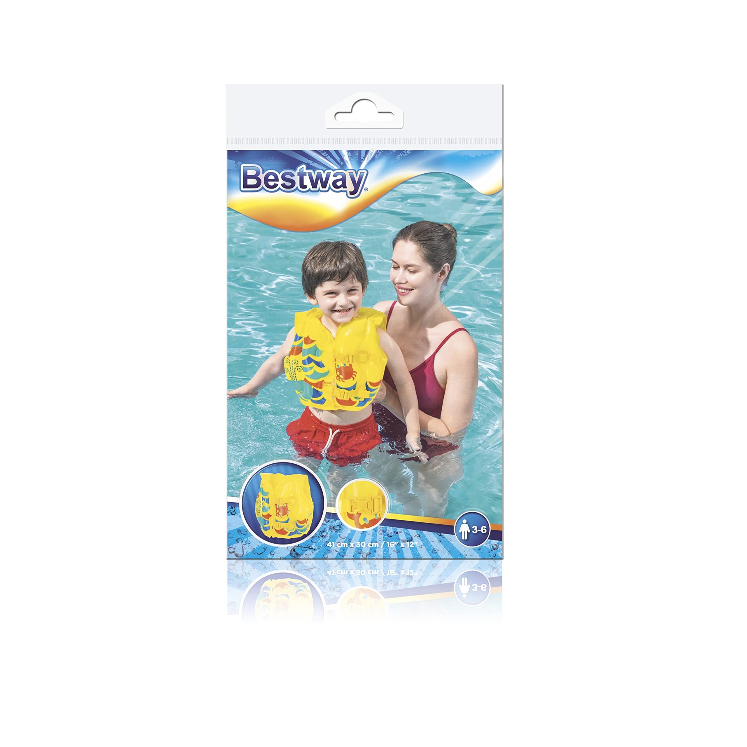 16" x 12"/41cm x 30cm Bermudabay Swim Vest