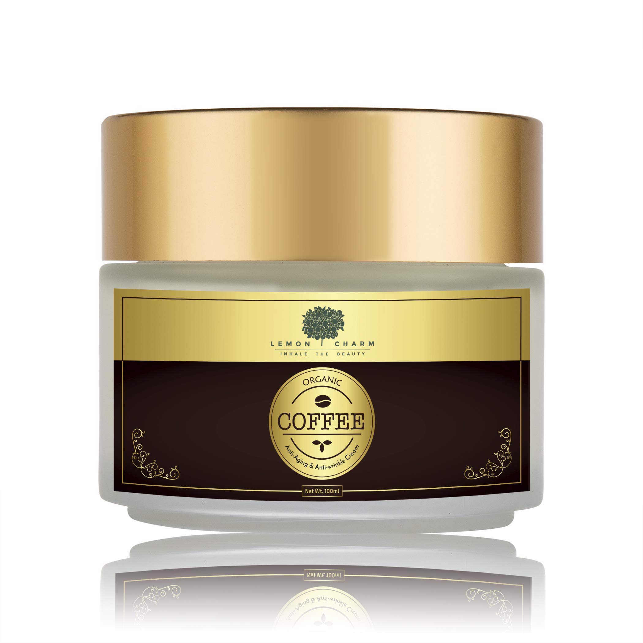 Organic Coffee Anti-Ageing & Dead Cells Removal Face Cream| No Paraben, Sulphate, Chemicals & Mineral Oil[100 ml]