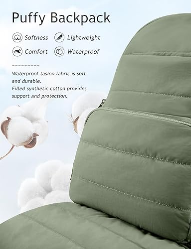 Miniatura 5 de Mochila de viaje para mujer, mochila para laptop de 15.6 pulgadas, mochila universitaria acolchada, lindas mochilas de trabajo, resistente al agua,