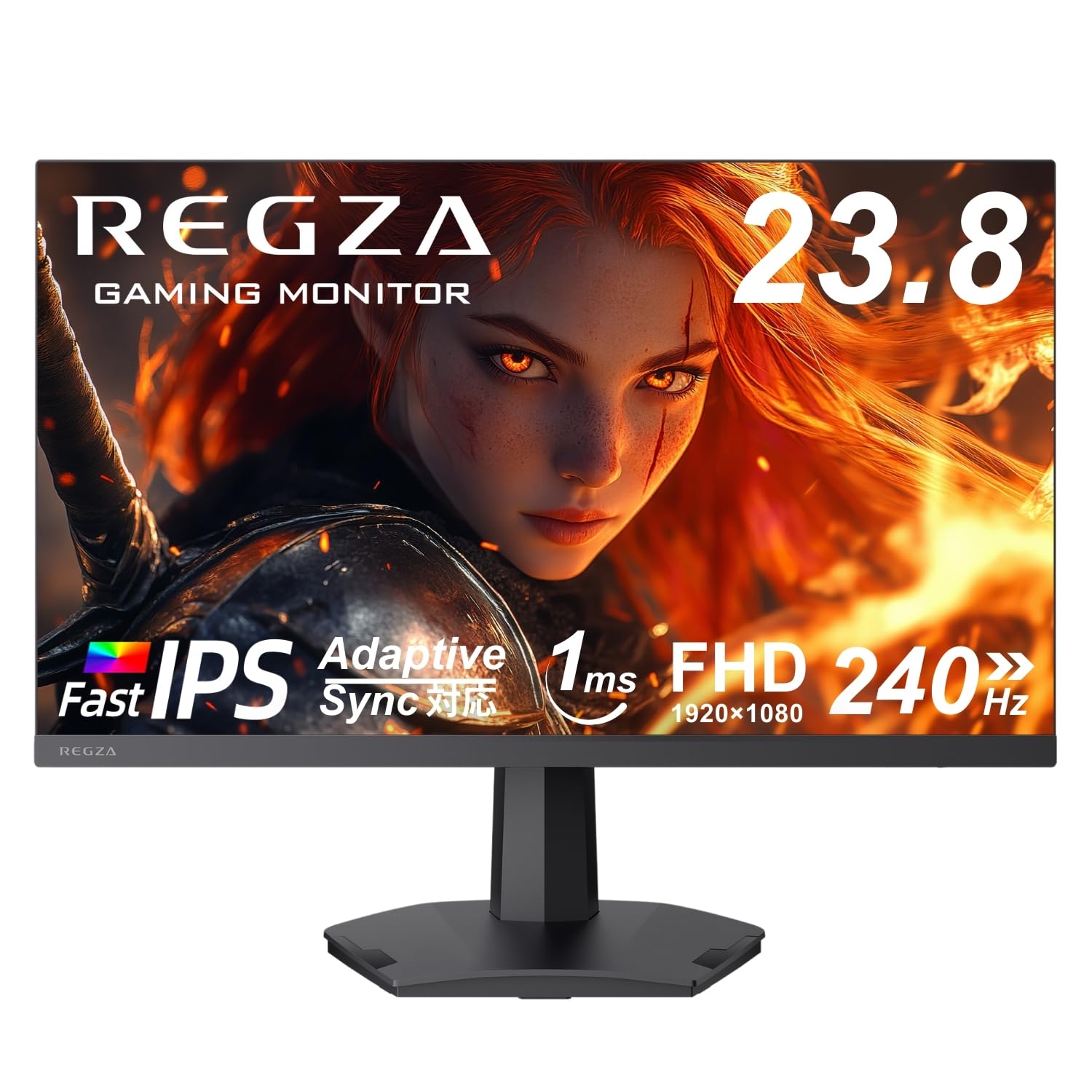 Amazon.co.jp: REGZA ゲーミングモニター 23.8インチ FHD 240Hz 1ms