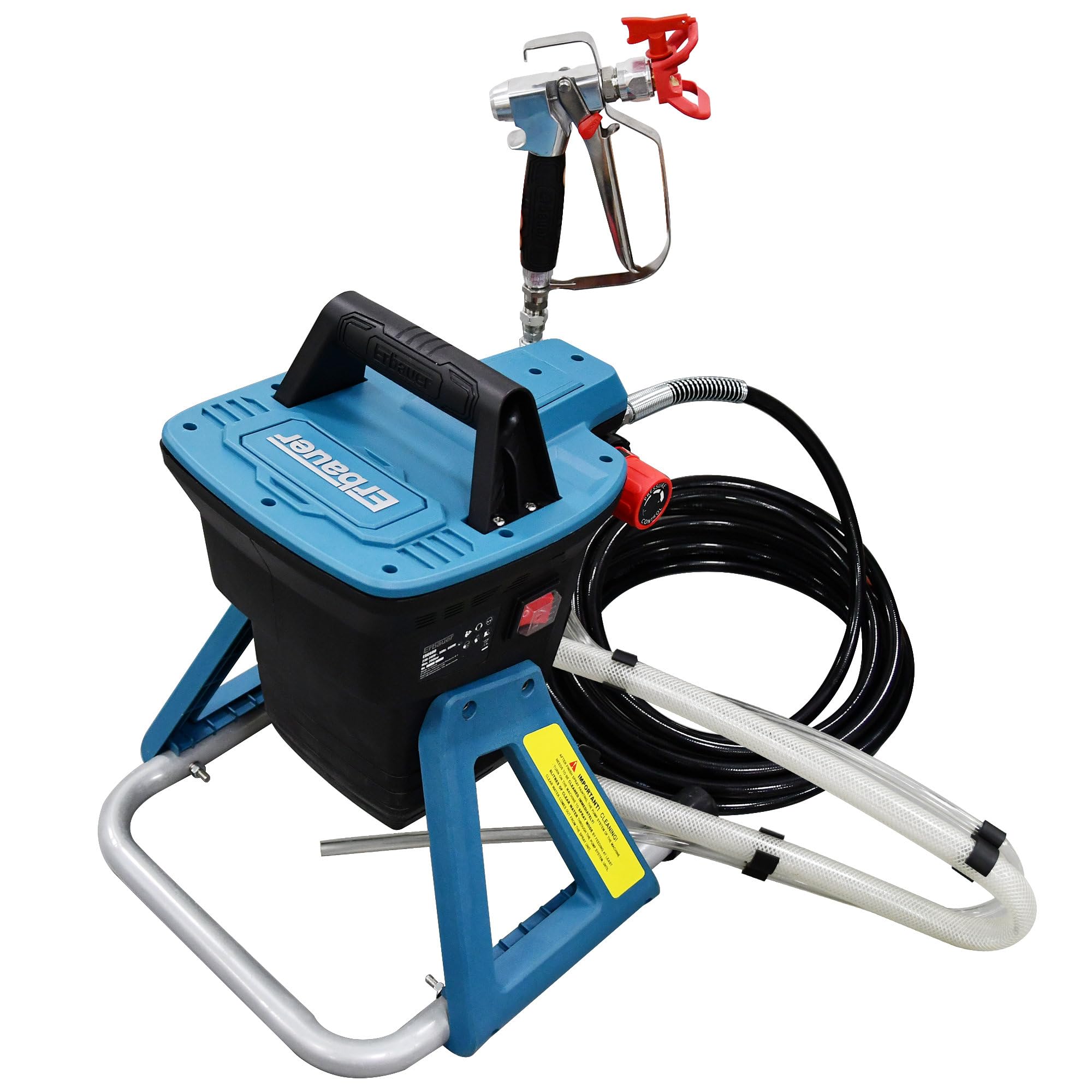 Pistolet à peinture airless Erbauer EAPS600 600W pour grands travaux de rénovation et murs