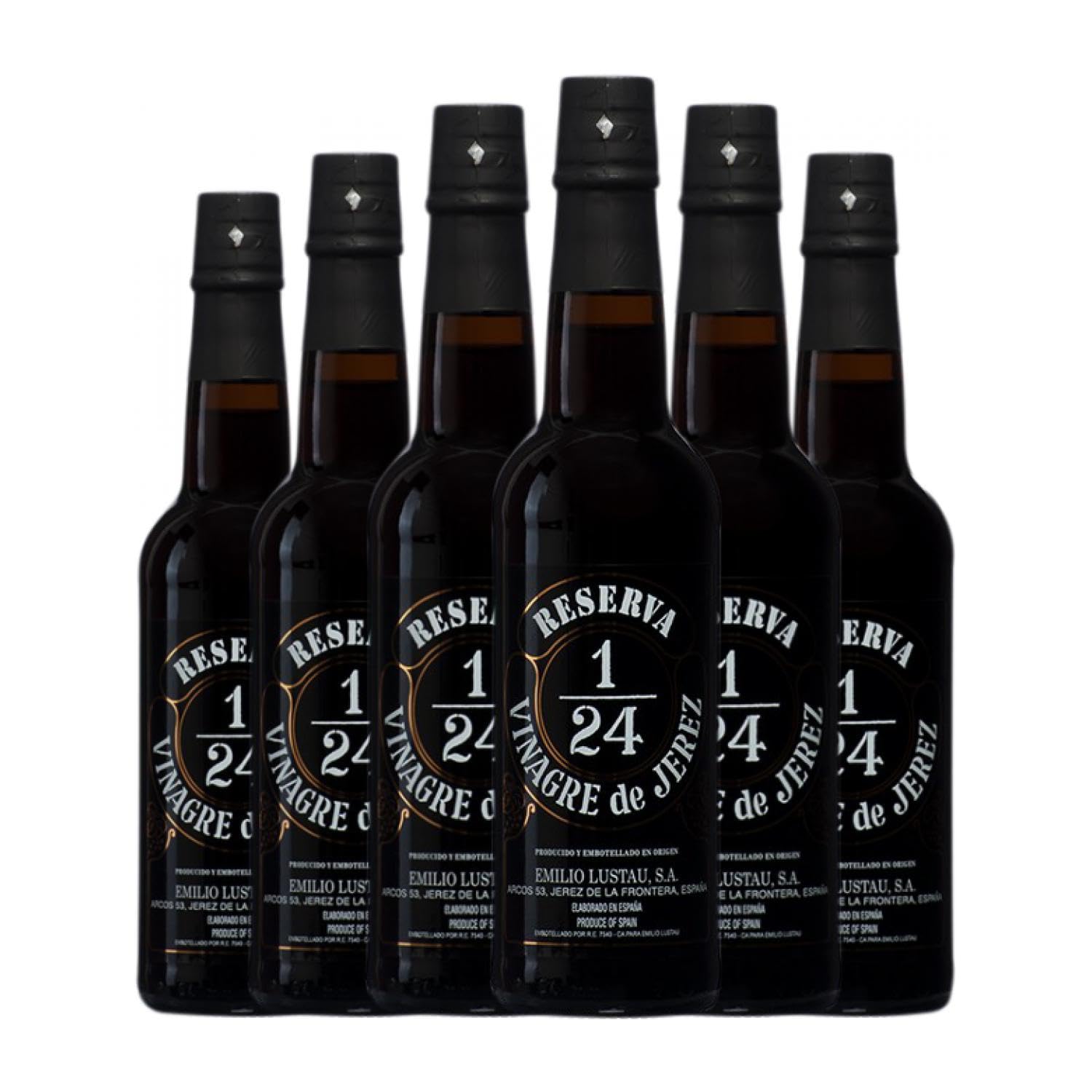 Vinagre Lustau 1/24 Media Botella 37 cl (Caja de 6 Media Botella de 37 cl)
