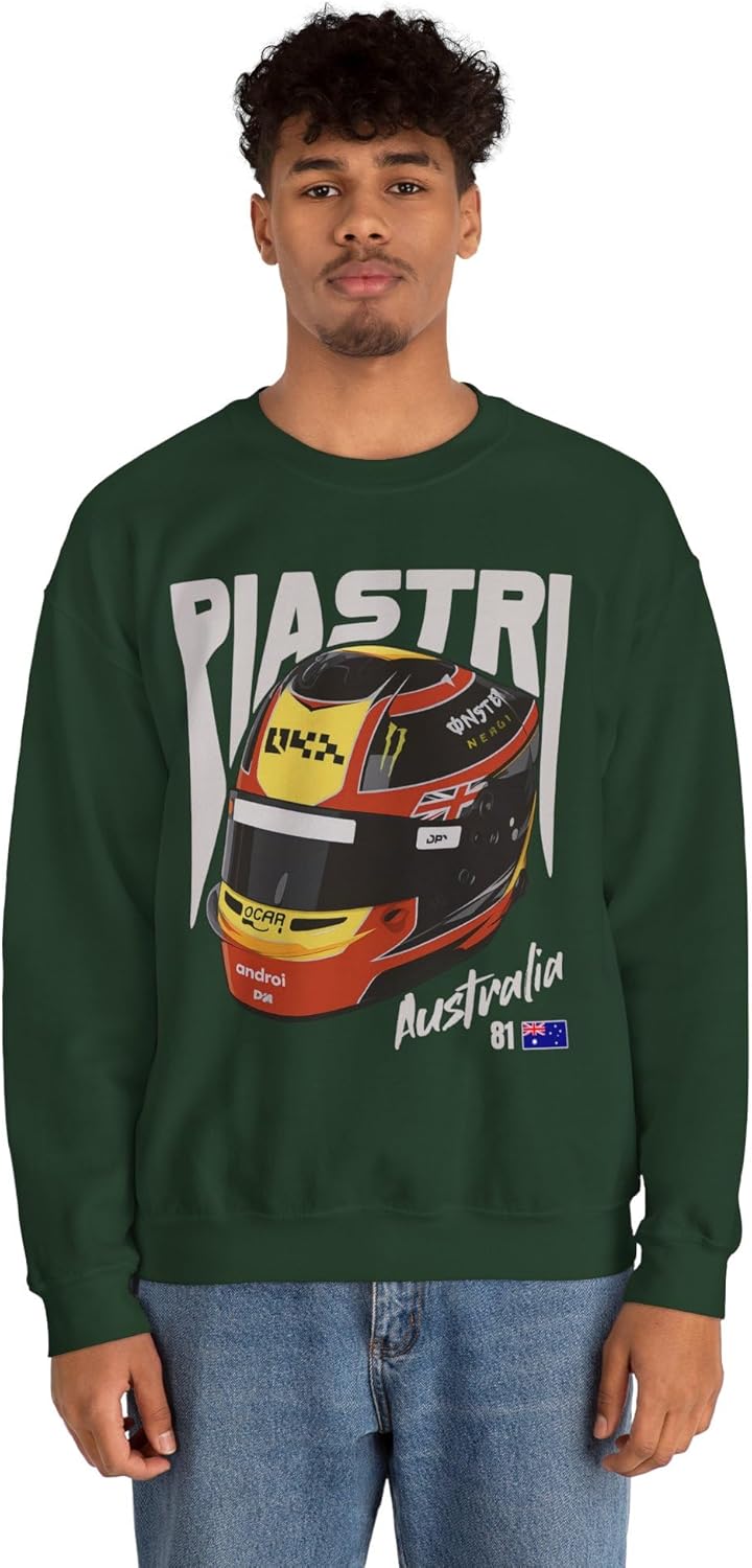 Piastri Sweatshirt | Inspired Motorsports Apparel, British Racing Team Merchandise, Race Fan Gift, Driver Sweater - Image 4