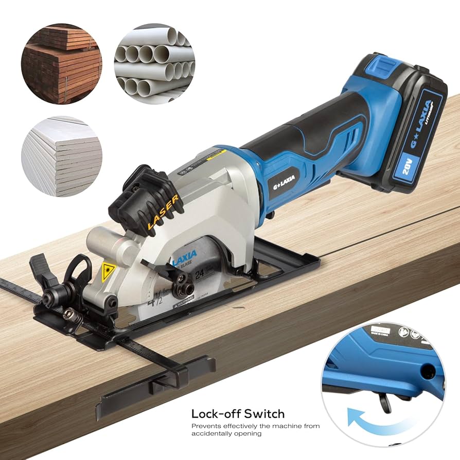 【値下げ！】　Alesia社製　SamlePad G LAXIA Mini Circular Saw, 4-1/2