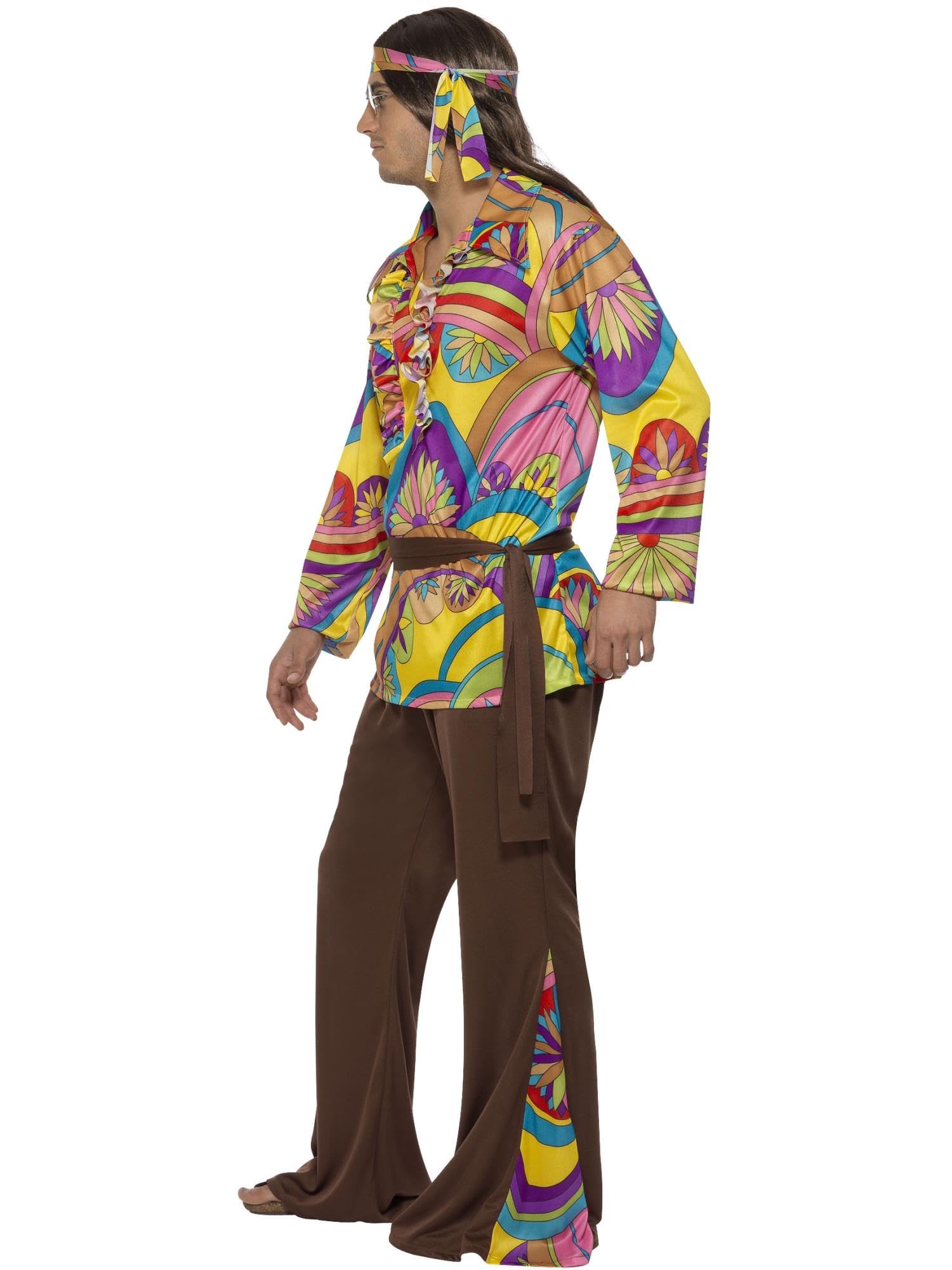 Smiffys Mens Psychedelic Hippie Man Costume product thumbnail 3