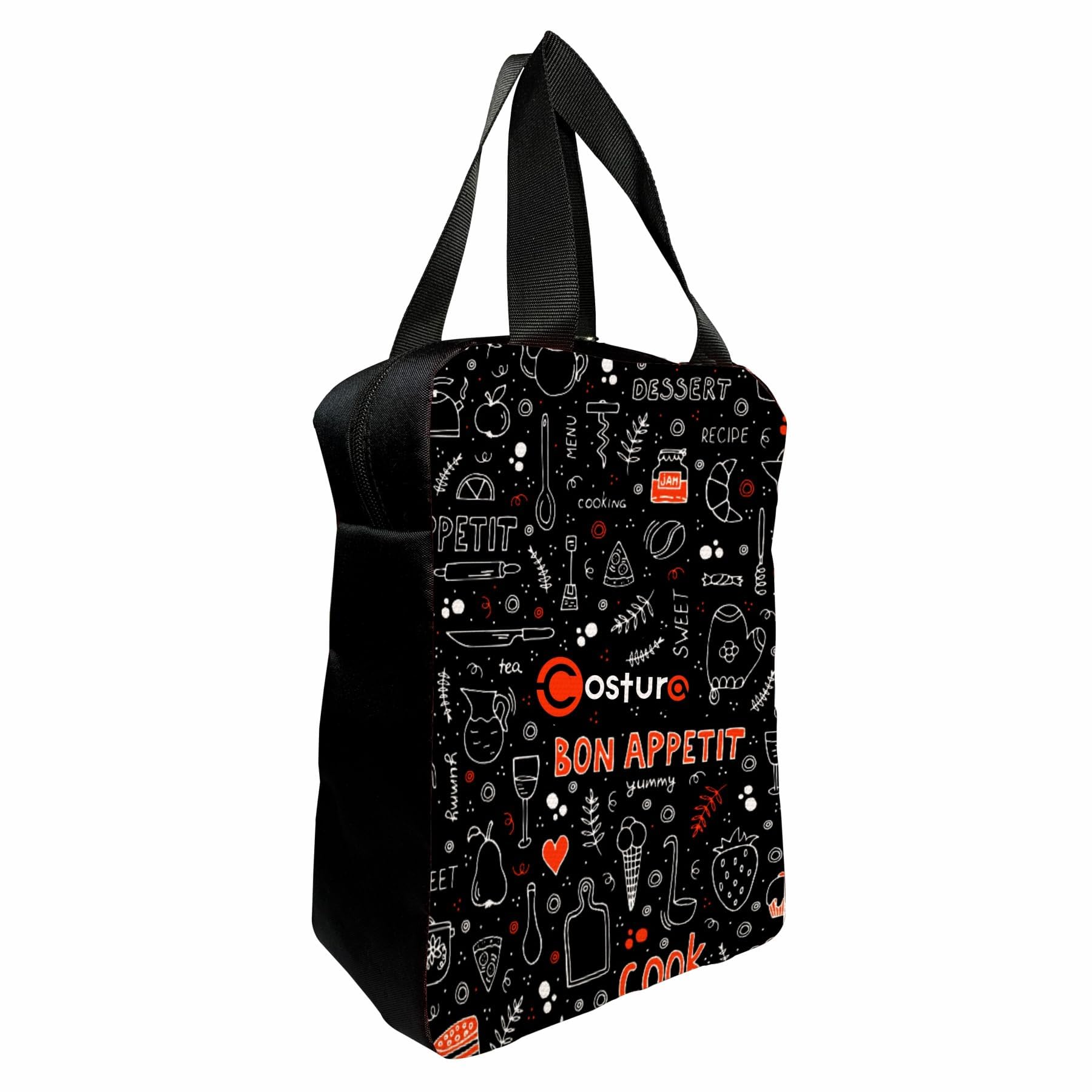 MY FAV Costura Polyester Lunch Bags for Men & Women, Waterproof Carry On Tote Tiffin Bag for Travel, Office, Picnic, Camping Outdoor, College & School, Durable and Lightweight Bag (B0D94B7Y4Q) Amazon Price History, Amazon Price Tracker
