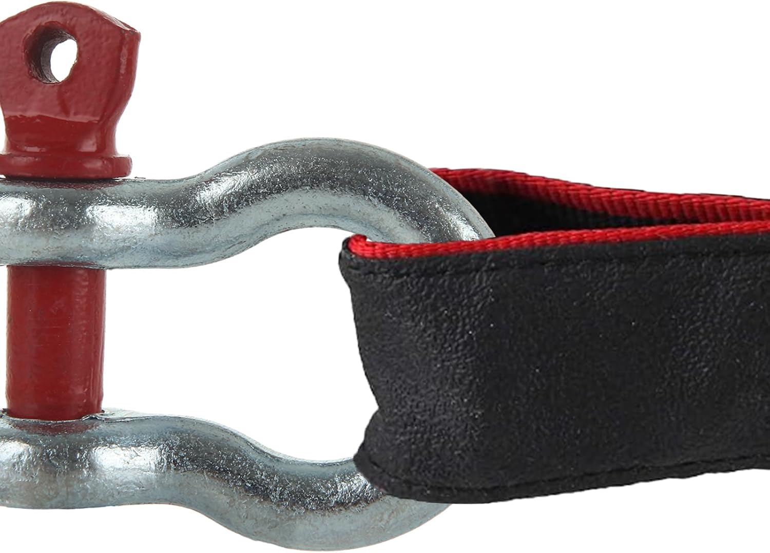 15PCS 3/8 D Ring Shackle 1 Ton (2204 Lbs) Capacity Screw Shackle 6 Ton(13,227 lbs) Maximum Break Strength Chain Shackles Bow Shackle Clevis Heavy Duty Screw Pin Shackles for Towing, Off Road Recovery