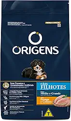 Origens Ração Seca Para Cães Filhotes De Médio Porte Sabor Frango 3Kg