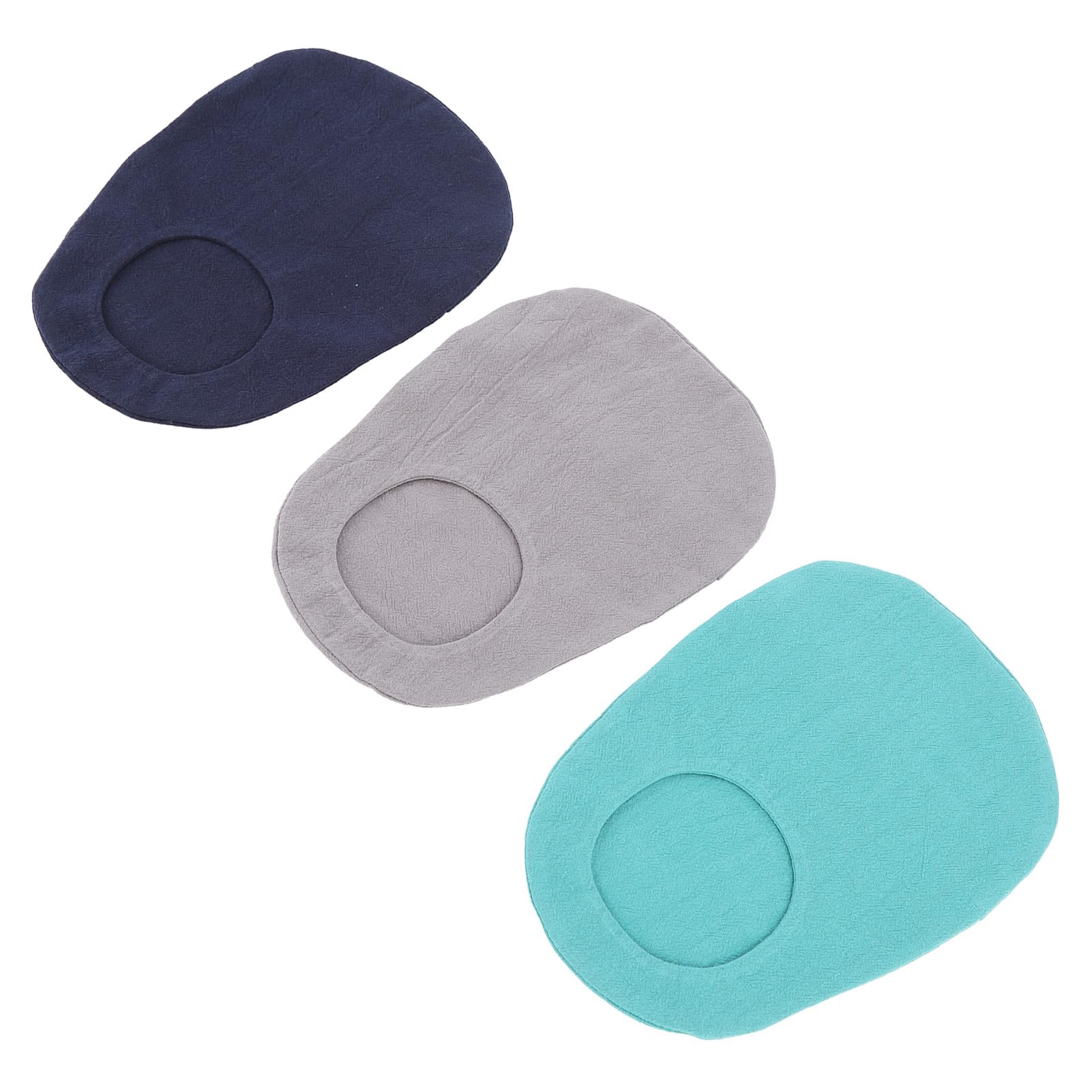 Fundas protectoras para bolsas de ostomía, 3 unidades, lavables, desmontables, a prueba de polvo, colores mezclados, para hombres y mujeres, para ileostomía y urostomía
