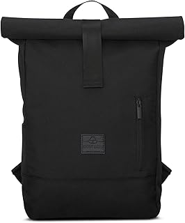 Johnny Urban Rolltop Rucksack Damen & Herren ROBIN aus Recyceltem PET - Roll Top Backpack - Lässige Rucksäcke für Freizei...