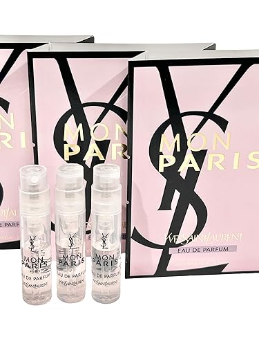 Miniatura 2 de YVES SAINT LAURENT Perfume YSL Muestra Perfume MON PARIS EDP Mujeres 0.0 fl oz  0,04 oz - Juego de 3