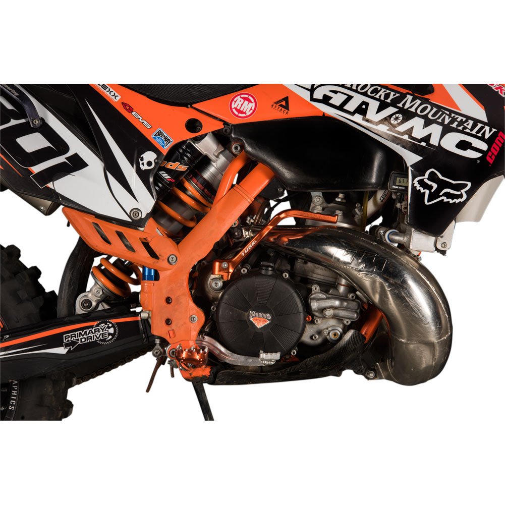 Tusk Billet Aluminum Gas Cap - Orange, For KTM 250 SX-F 2008-2012 & Other Models