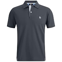 ZITY Polo Uomo Manica Corta T-Shirt per Sport & Casual Confort Morbido