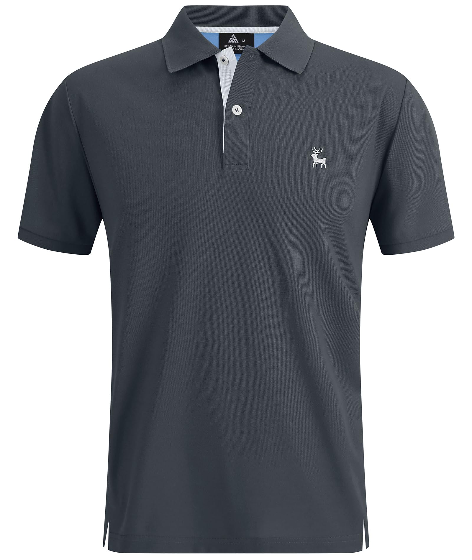 ZITY Poloshirt Herren Kurzarm Atmungsaktiv Golf Tennis T-Shirt Business Polohemd für Freizeit