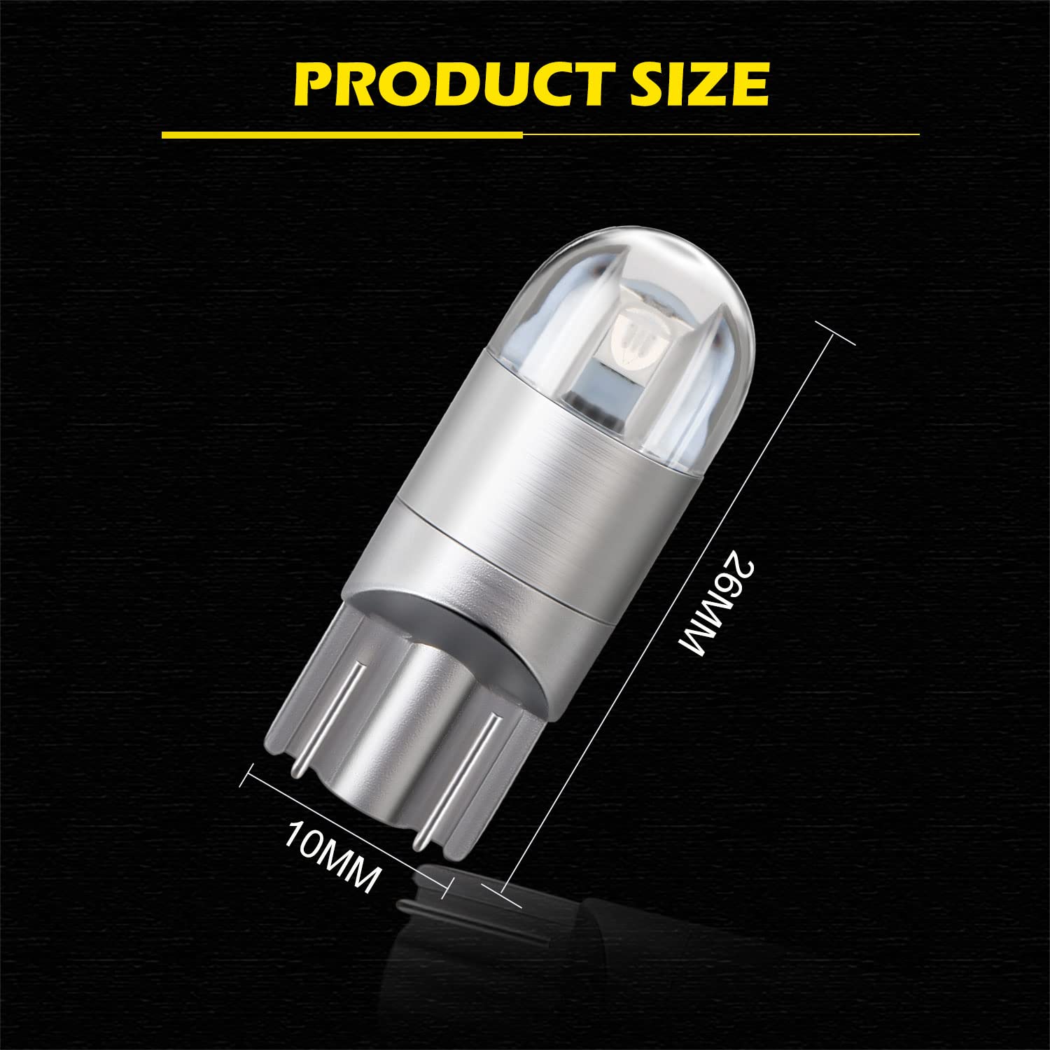 Bombillas LED T10 W5W 501 Para Coche, Luz Lateral De