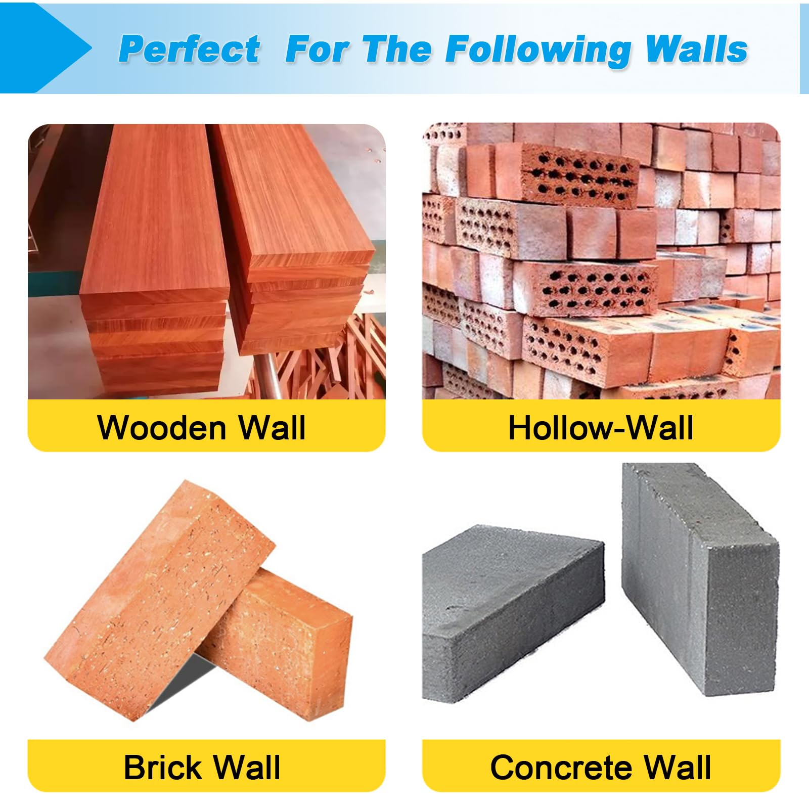 Wall Anchors - Expansion Shield with Screws -5