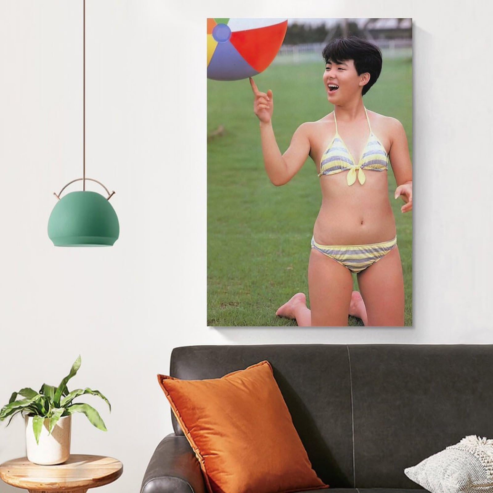 Amazon.co.jp: 井森美幸 女優 若い頃 レトロ 水着 ポスター 印刷