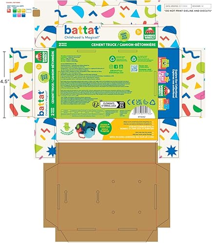 Miniatura 5 de WONWHE-VE1041Z Wheels: Little Cement Truck, VE1041Z