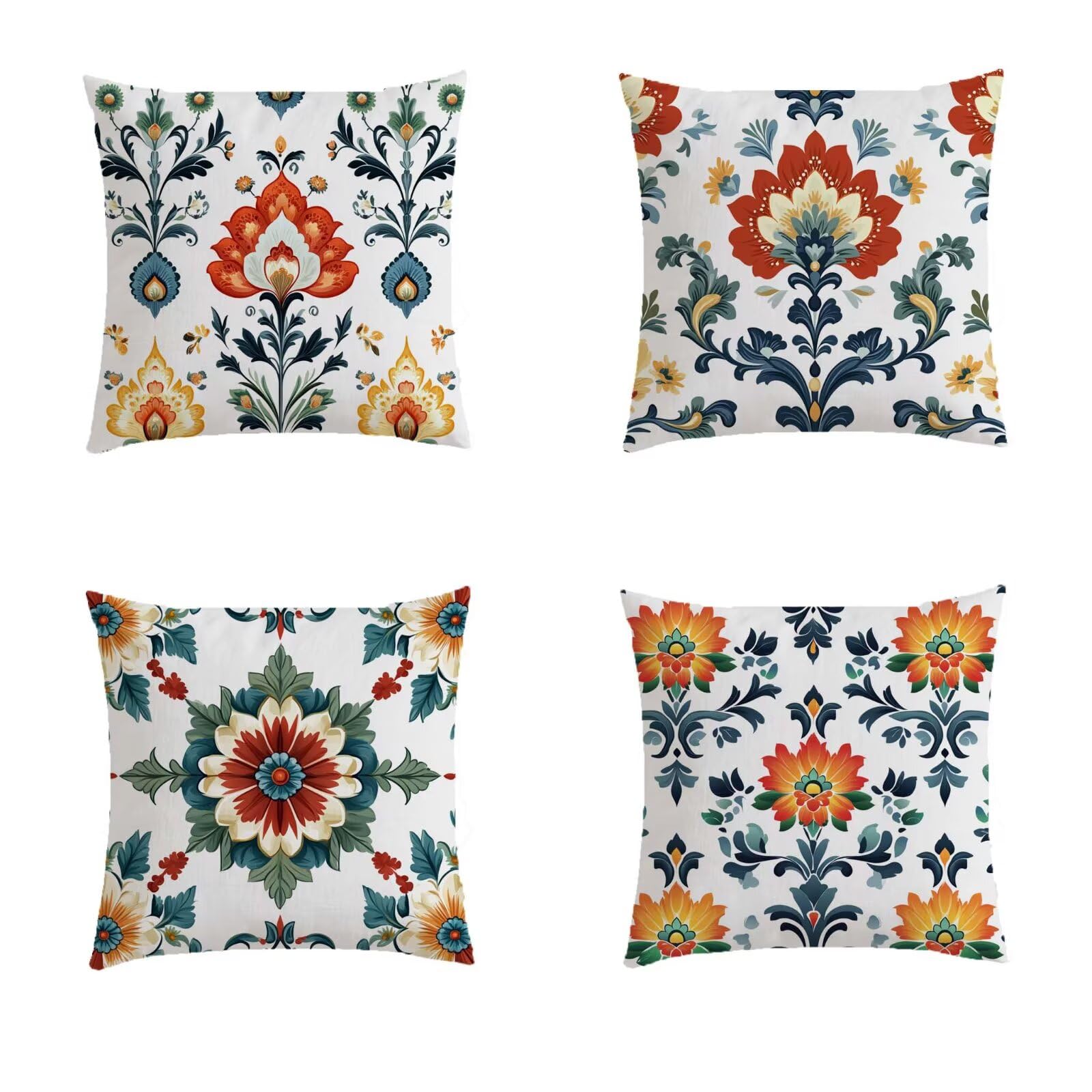 Housse coussin imperméable 50x50cm violette contre la pluie du salon de jardin