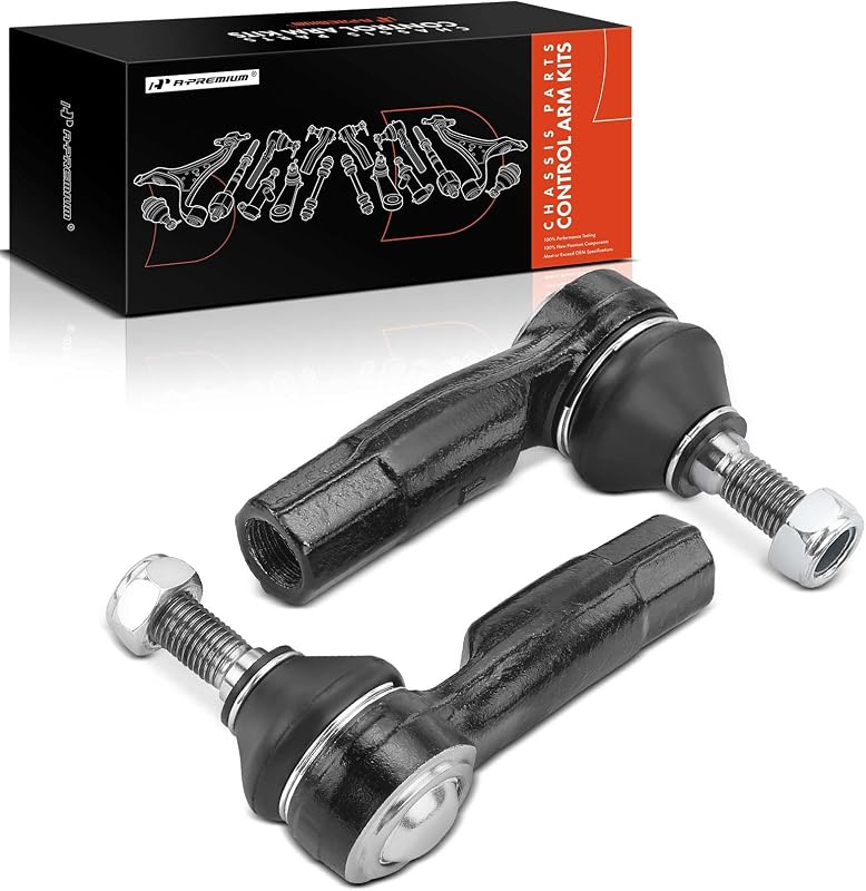 Terminal de direção externo dianteiro A-Premium para Audi e Volkswagen – Par