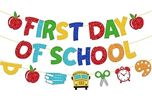Charming First Day of School Sign for Memorable 1st Day Documentations
