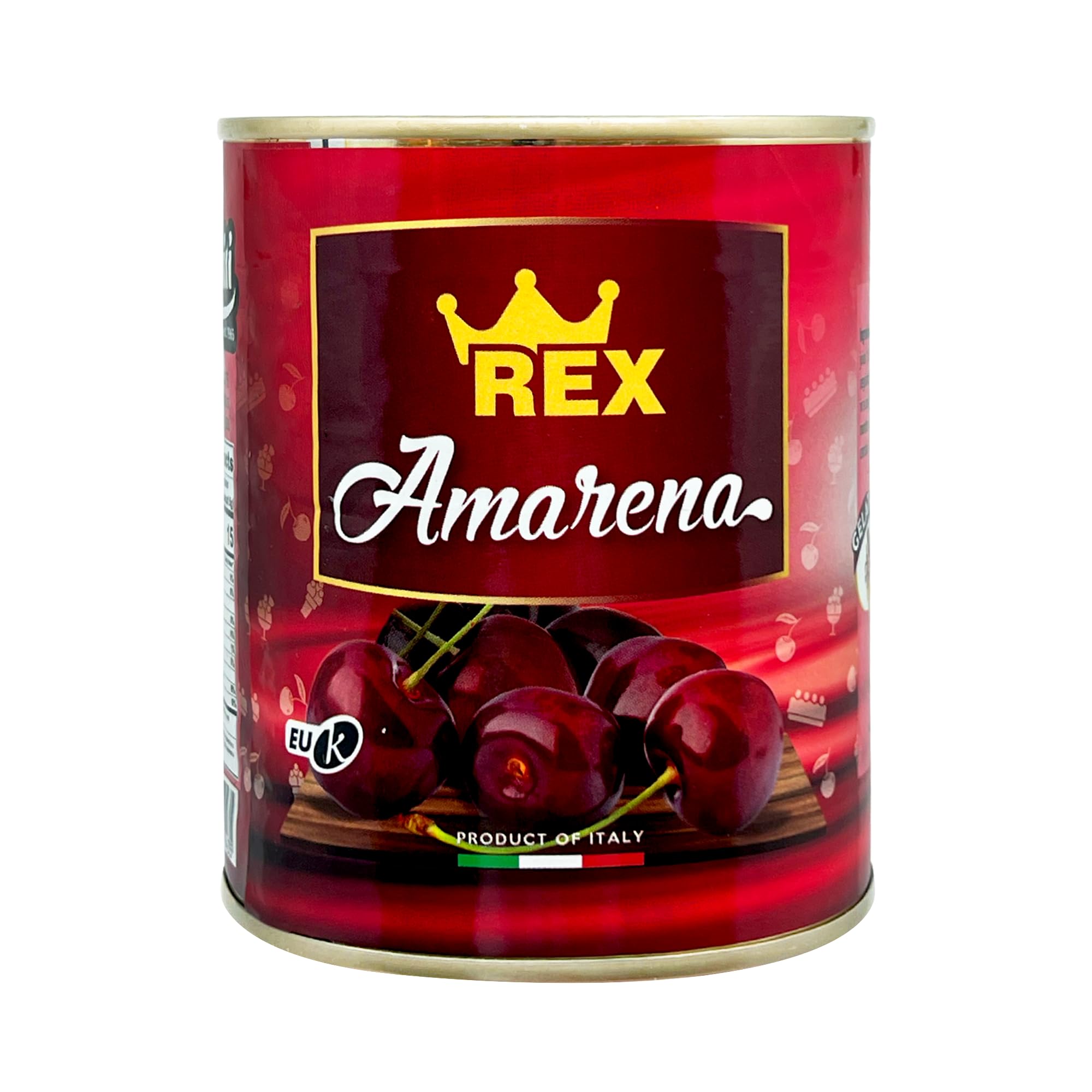 Sanniti REX Amarena Cherries in Syrup, 35.27 Ounce
