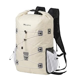 AlpPack Air 20L Drybag-Rucksack – Ultraleicht, wasserdicht aus TPU, Rolltop mit kleinem Packmaß für Reisen, Wandern, Kajak, SUP & Outdoor - Amazon product rated Grade A