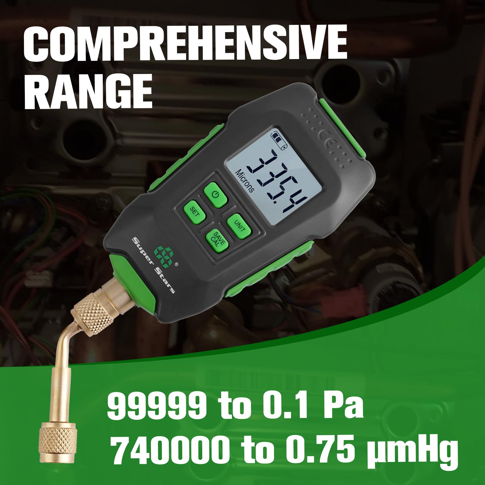 Digital Vacuum Gauge - HVAC Tester with FREE SHIPPING -4 Digital Vacuum Gauge - HVAC Tester with FREE SHIPPING -4