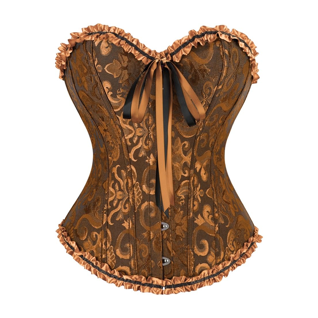 frawirshau Women's Overbust Costume Corset Renaissance Victorian