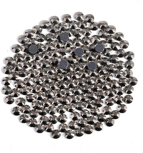 Vista 27 de 6000 diamantes de imitación termoadhesivos a granel, diamantes de imitación azules para ropa de manualidades, cristales termoadhesivos